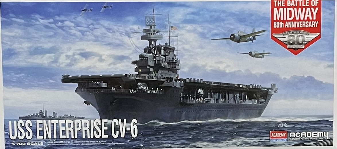 AC14409 1/700 USS ENTERPRISE CV-6